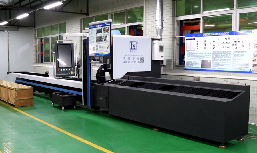 Automatic laser tube cutting machine